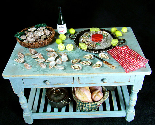 Oysters table